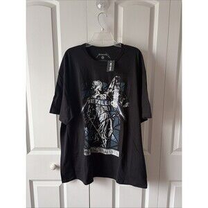 Hot Topic Metallica And Justice For All T-shirt Size 2XL NWT